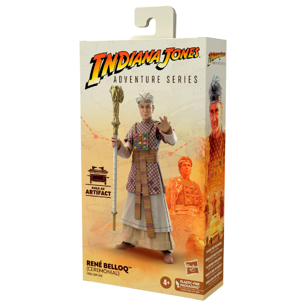 Indiana Jones Adventure Series Rene Belloq(Ceremonial) 6-Inch Action Figureの画像