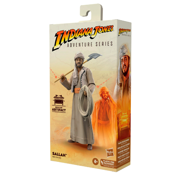 Indiana Jones Adventure Series Sallah 6-Inch Action Figureの画像
