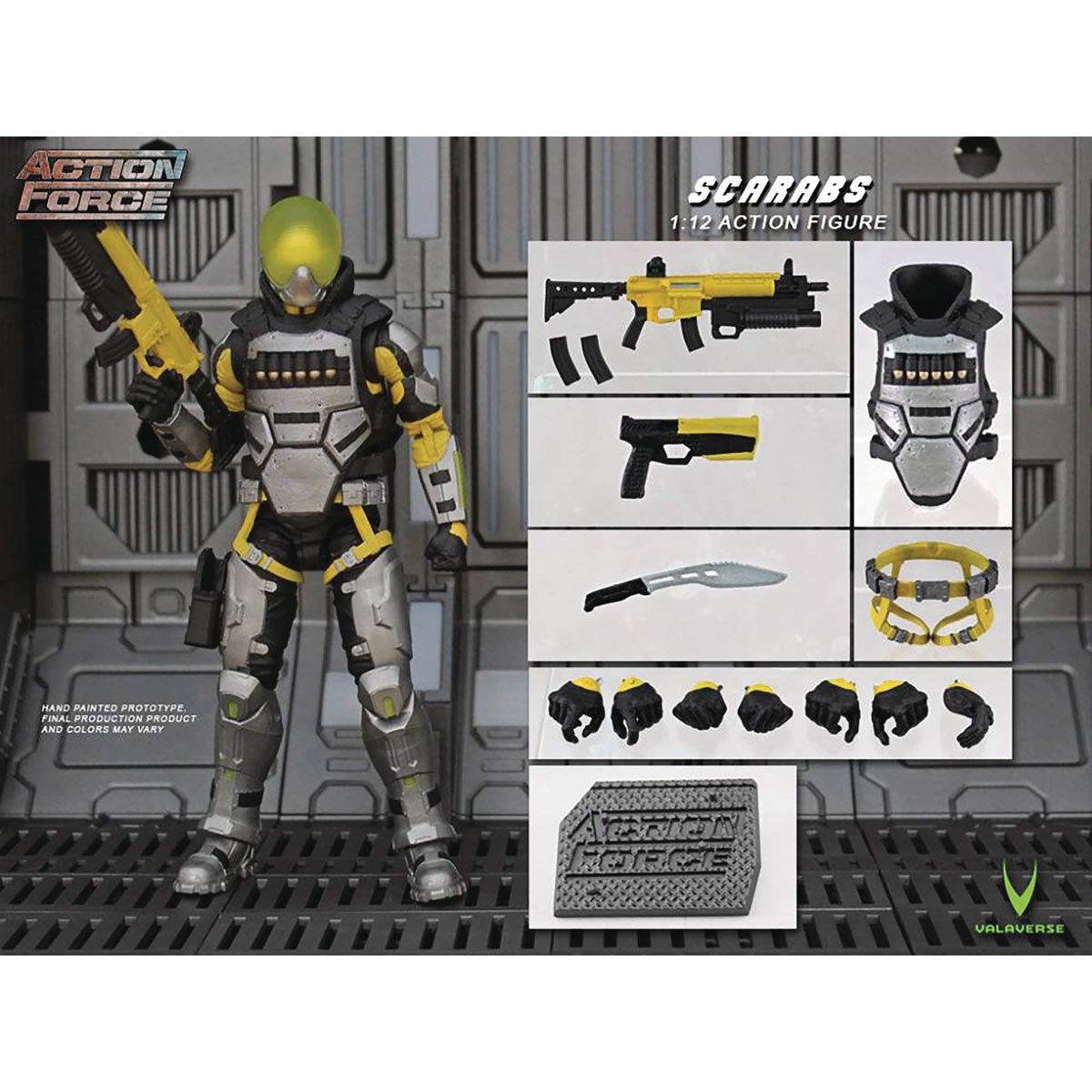 Action Force Series 2 Scarab 1:12 Scale Action Figure画像