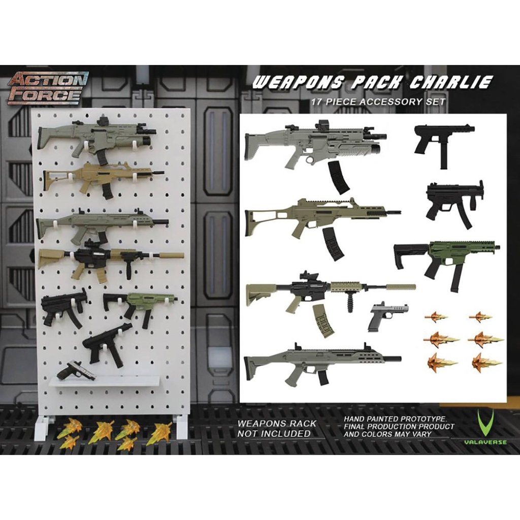 Action Force Series 2 Firearms Pack Charlie 1:12 Scale Action Figure Accessoriesの画像