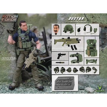 Action Force Series 2 Duster 1:12 Scale Action Figure画像