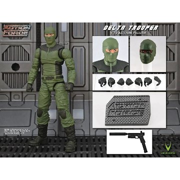 Action Force Series 2 Delta Trooper 1:12 Scale Action Figure画像