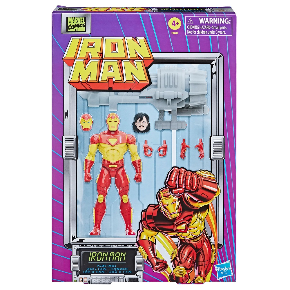 Marvel Comics Iron man Plasma Cannon 6-Inch Action Figureの画像