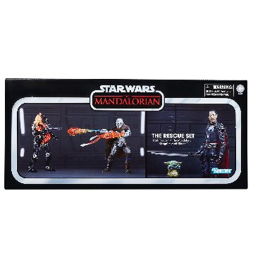 Star Wars TVC The Manadalorian The Rescue Set 3 3/4-Inch Action Figure 4-Pack画像