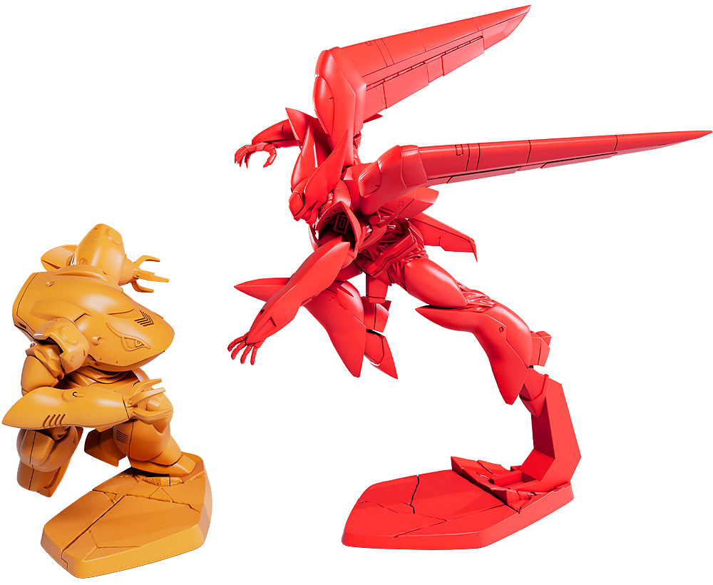 機動警察パトレイバー PLAMAX MF-68 minimum factory グリフォン&キュマイラ エフェクトカラーVer.の画像