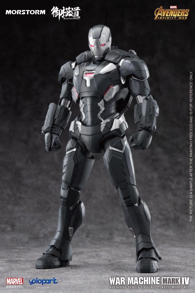 Marvel Agengers Infinity War War Machine Mark IV(Normal) 1/9 Scale Plastic Model Kitの画像