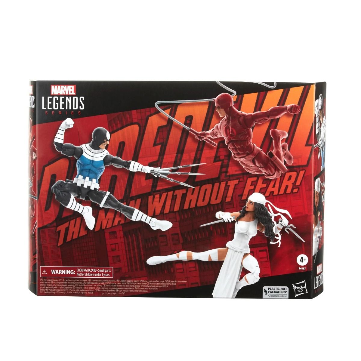 Marvel Legends Daredevil Elektra Marvel's Bullseye 6-Inch Action Figure 3-Pack画像