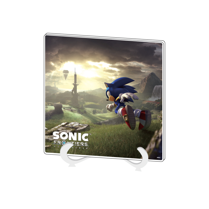 アクリルアートボード ソニック・ザ・ヘッジホッグ 01 ソニックフロンティア キービジュアル(公式イラスト)の画像