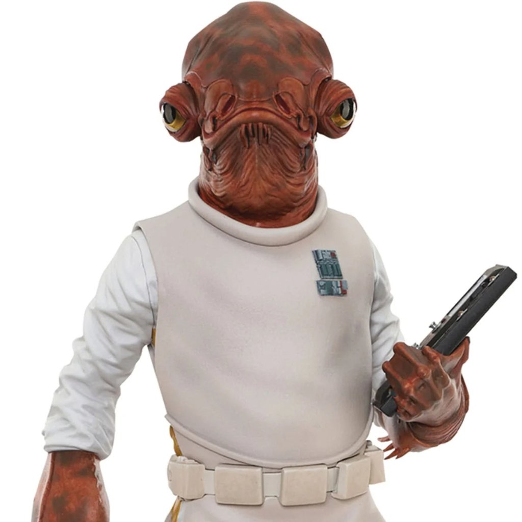  Star Wars: Return of the Jedi Admiral Ackbar Milestones 1:6 Scale Statueの画像