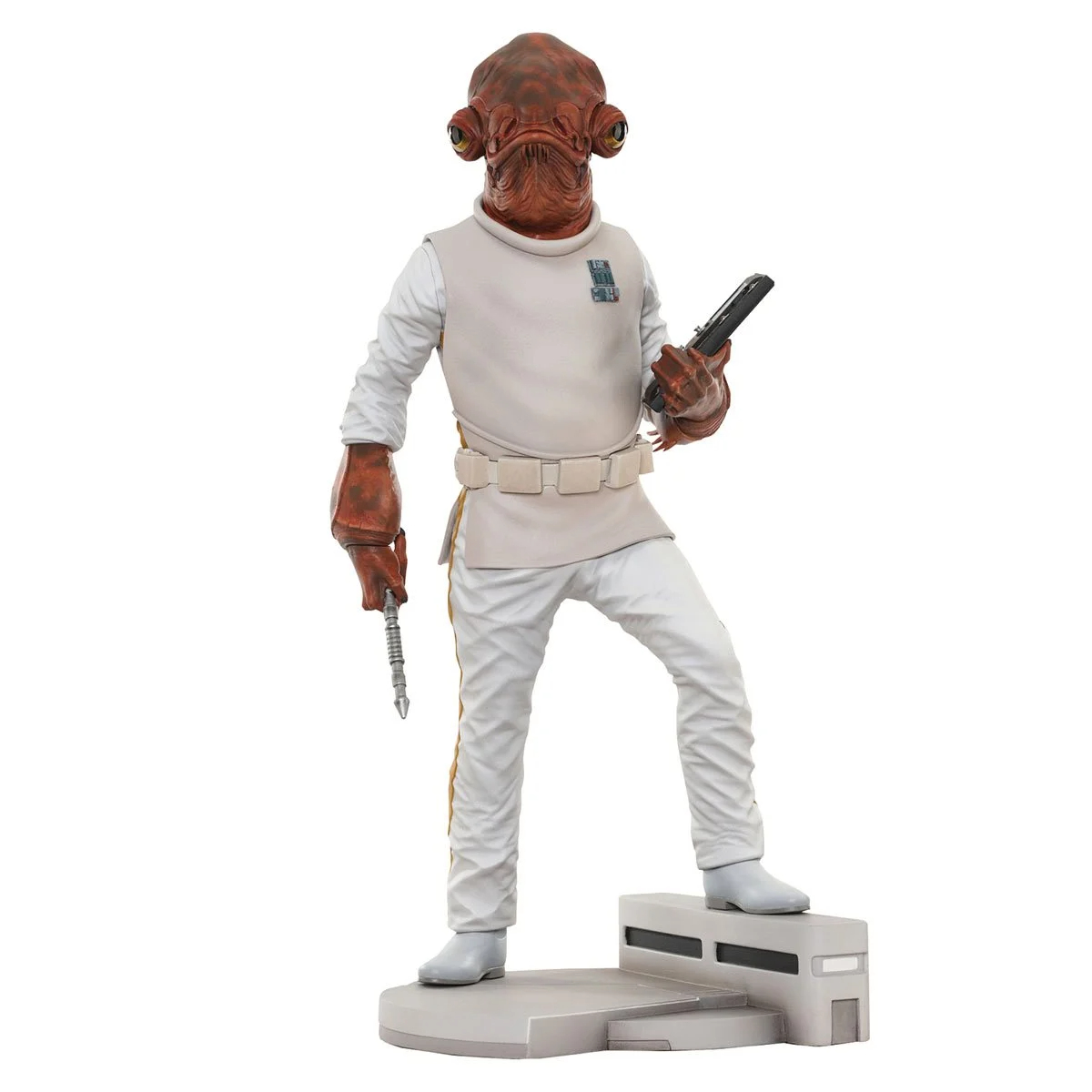  Star Wars: Return of the Jedi Admiral Ackbar Milestones 1:6 Scale Statue画像