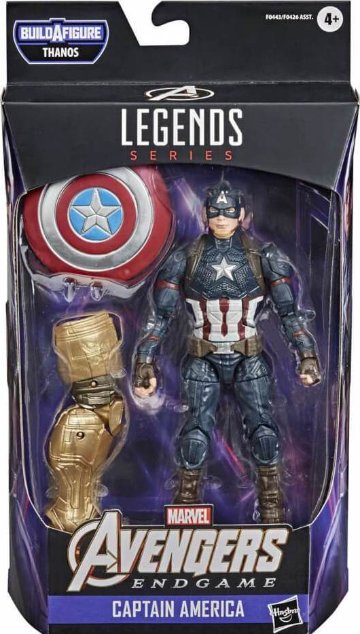 Marvel Legends BAF Thanos MAE Captain America 6-Inch Action Figure画像