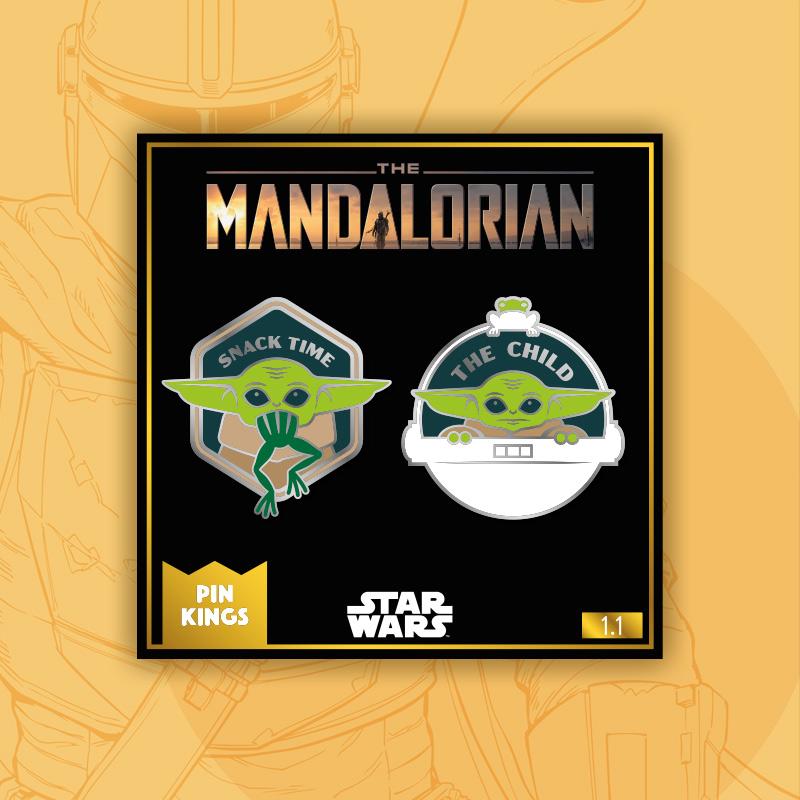 Pin Kings Star Wars The Mandalorian Enamel Pin Badge Set 1.1の画像