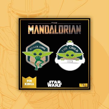 Pin Kings Star Wars The Mandalorian Enamel Pin Badge Set 1.1画像