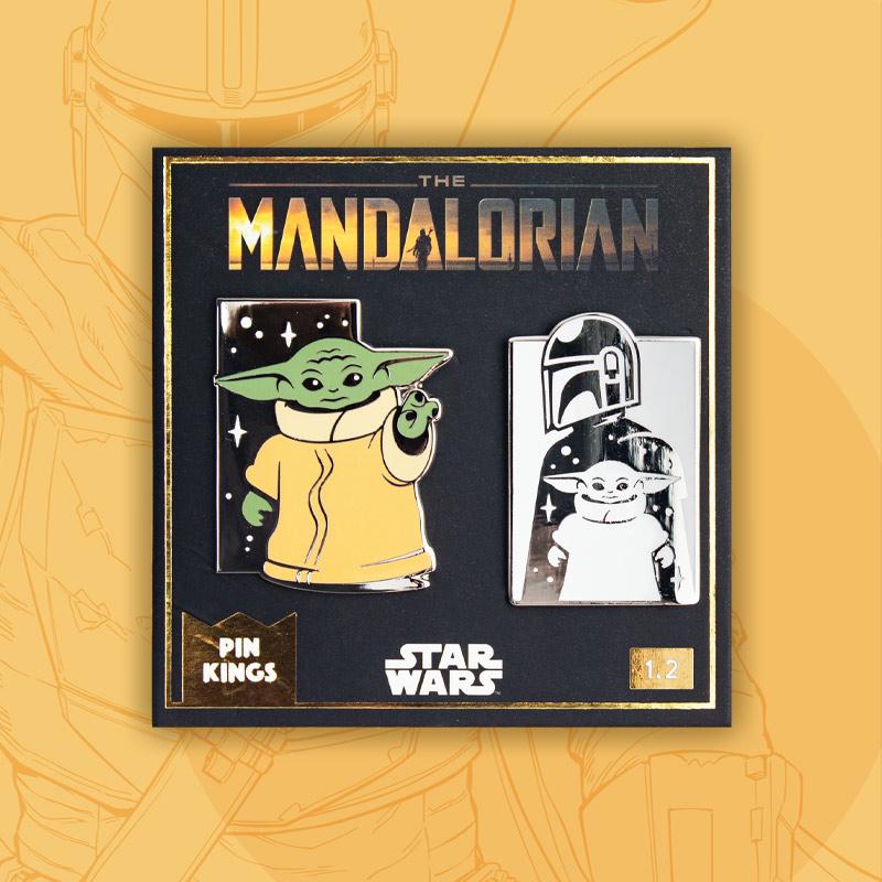 Pin Kings Star Wars The Mandalorian Enamel Pin Badge Set 1.2画像