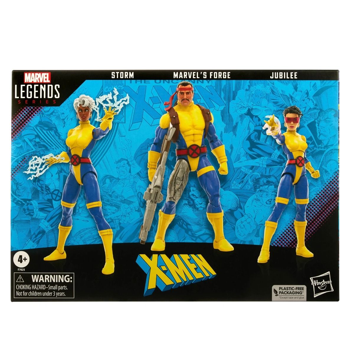 Marvel Legends X-Men Storm Marvel's Forge Jubilee 6-Inch Action Figure 3-Pack画像