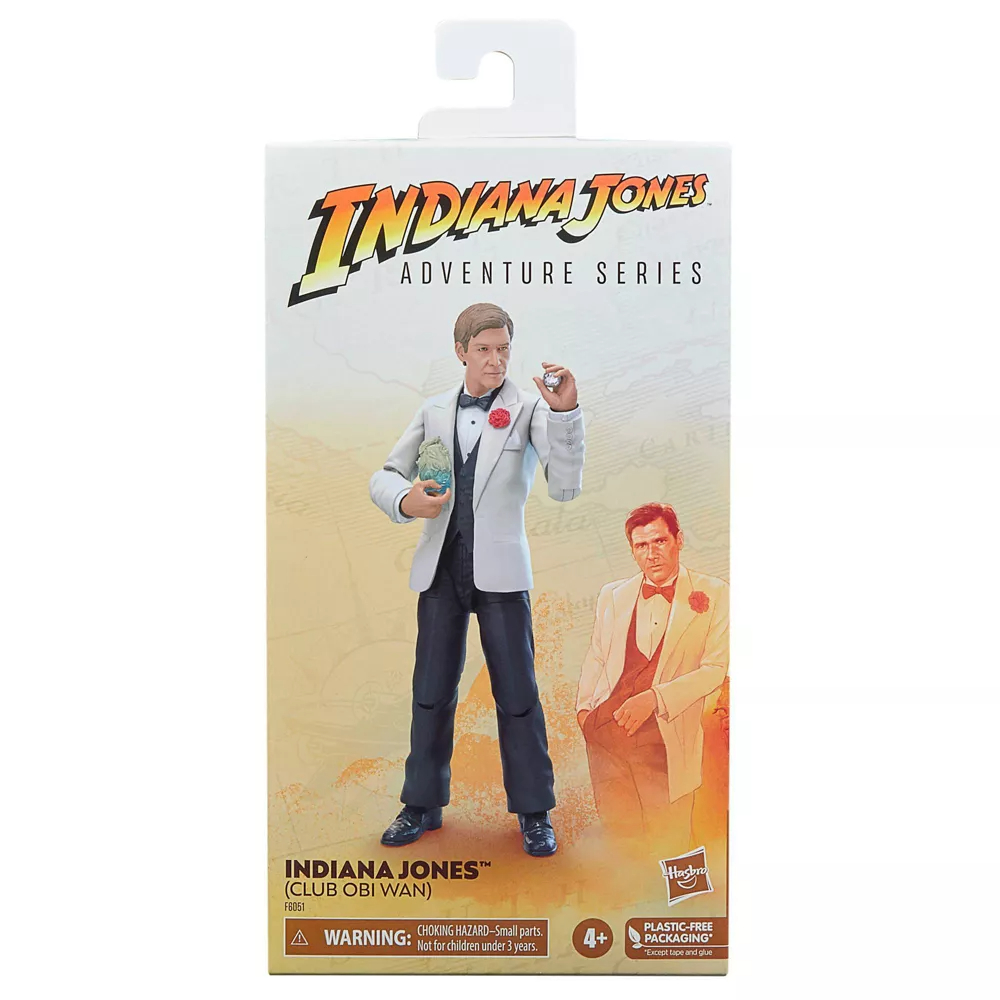 Indiana Jones Adventure Series Indiana Jones Club Obi Wan 6-Inch Action Figureの画像
