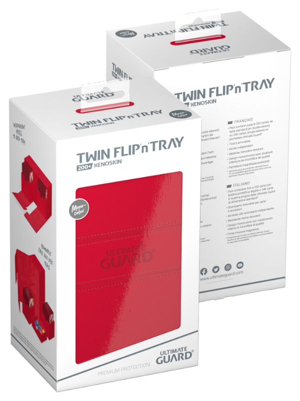 Twin Flip'n'Tray 200+ Xenoskin Monocolor 各種画像