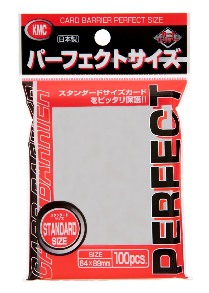 スリーブ KMC カードバリアー スーパーホログラフィ レッド 新品