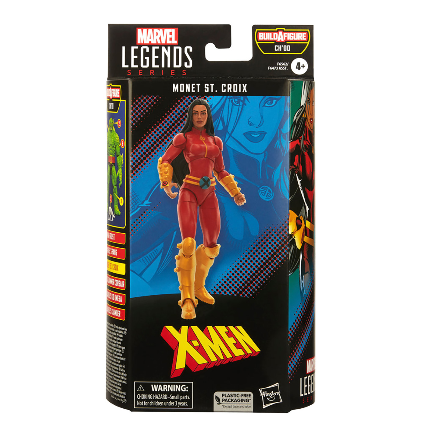 Marvel Legends BAF Ch'od X-MEN Monet St. Croix Comic 6-Inch Action Figure画像