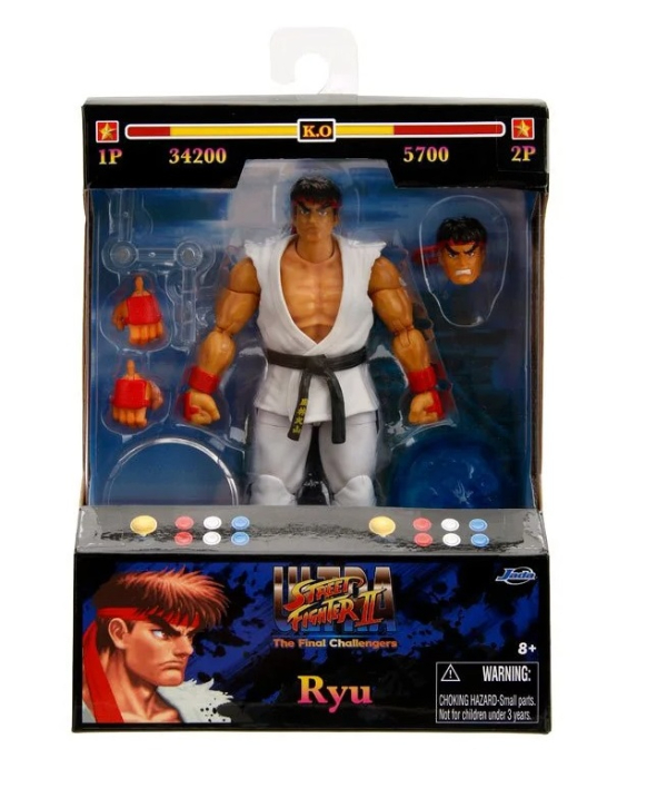 ストリートファイター２ リュウ Ryu ６インチアクションフィギュアの画像