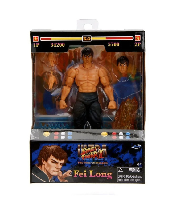 ストリートファイター２ フェイロン Fei Long ６インチアクションフィギュアの画像