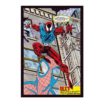 スパイダーマン ポストカードセット コミック画像