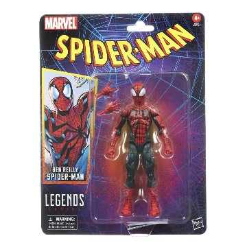 Marvel Legends Retro Ben Reilly Spider-Man 6-Inch Action Figure画像