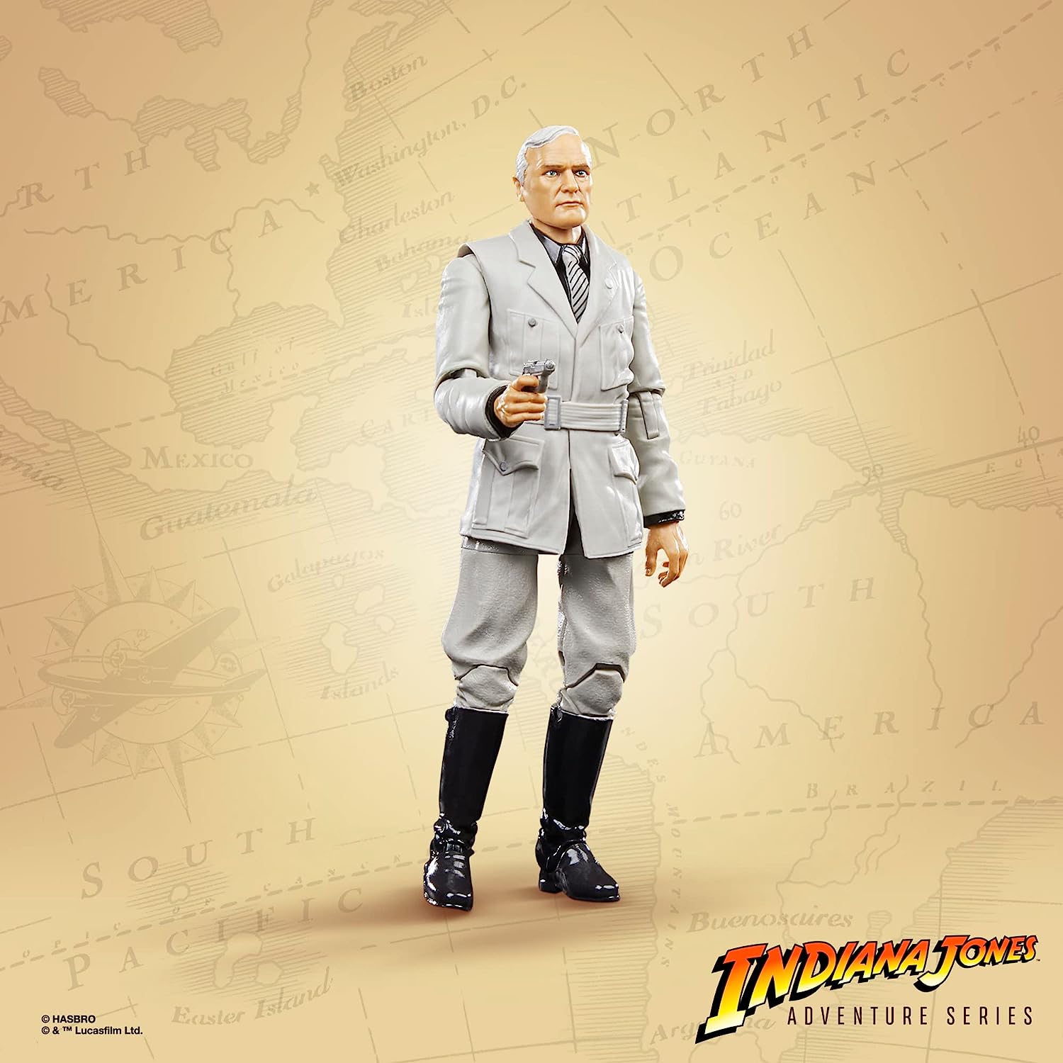 Indiana Jones Adventure Series Walter Donovan 6-Inch Action Figure画像