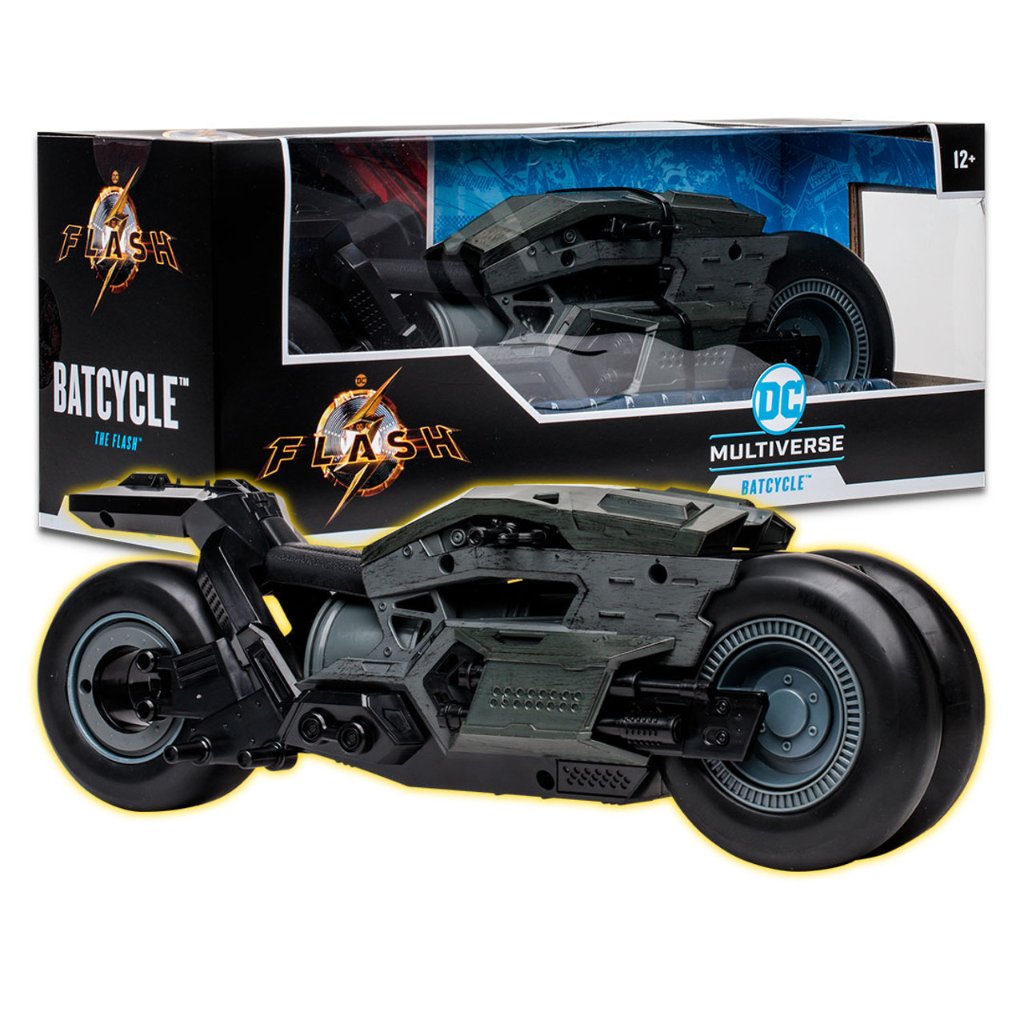 マクファーレントイズ McFarlane DC マルチバース The Flash Movie Batcycle 1:7 Scaleの画像