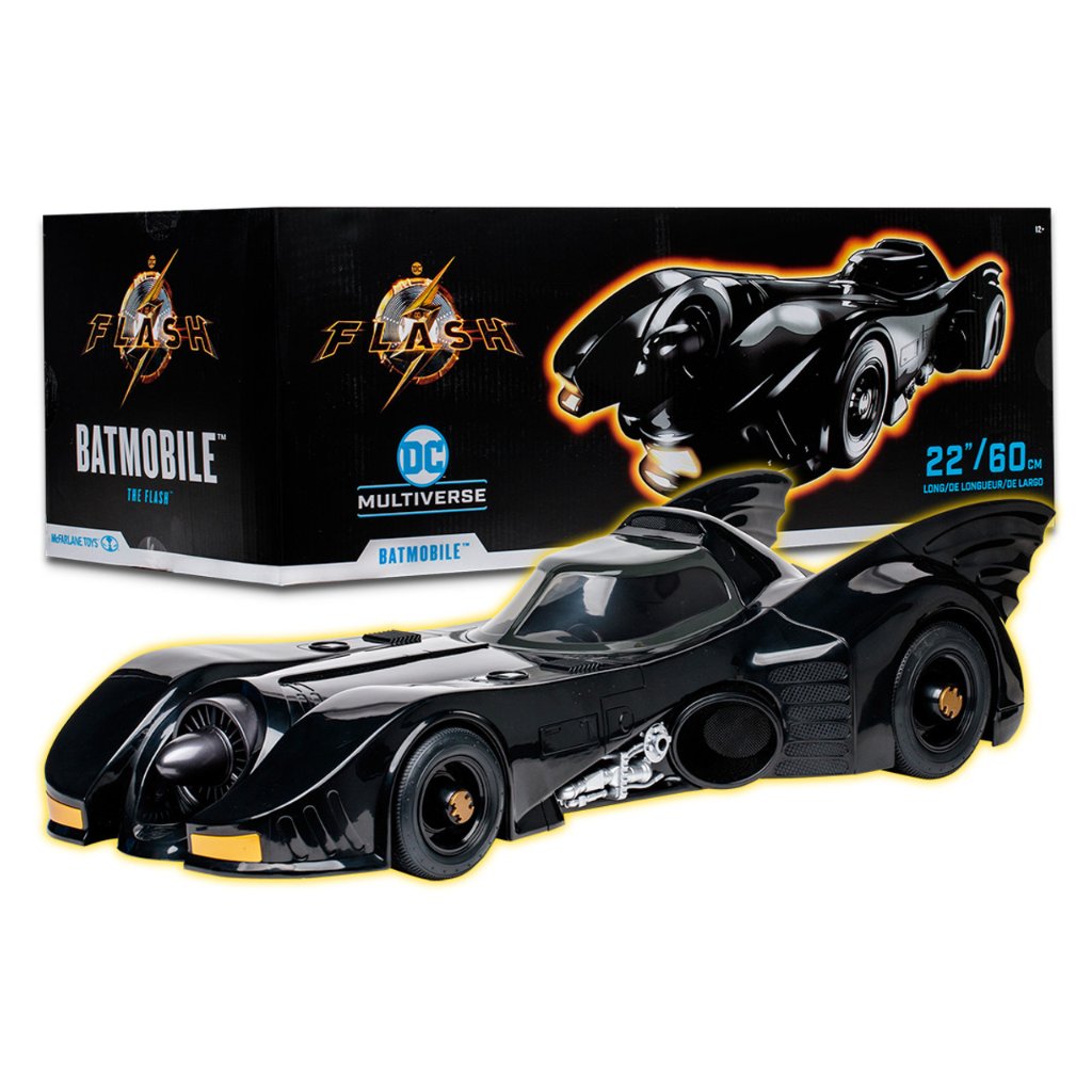 マクファーレントイズ McFarlane DC マルチバース The Flash Movie Batmobile 1:7 Scaleの画像