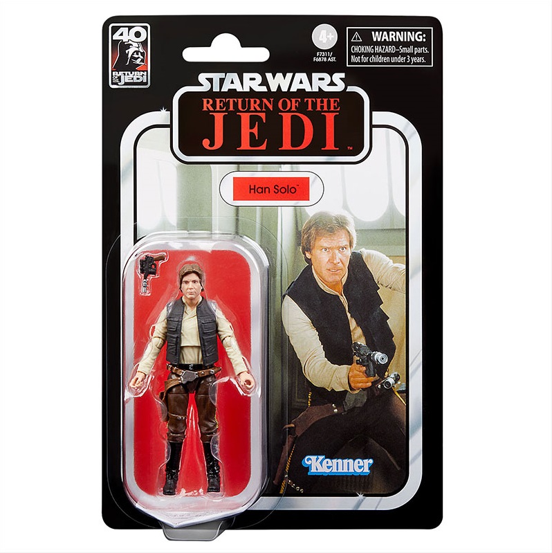 Star Wars TVC RotJ 40th anniv Han Solo  3 3/4 Inch Action Figure画像