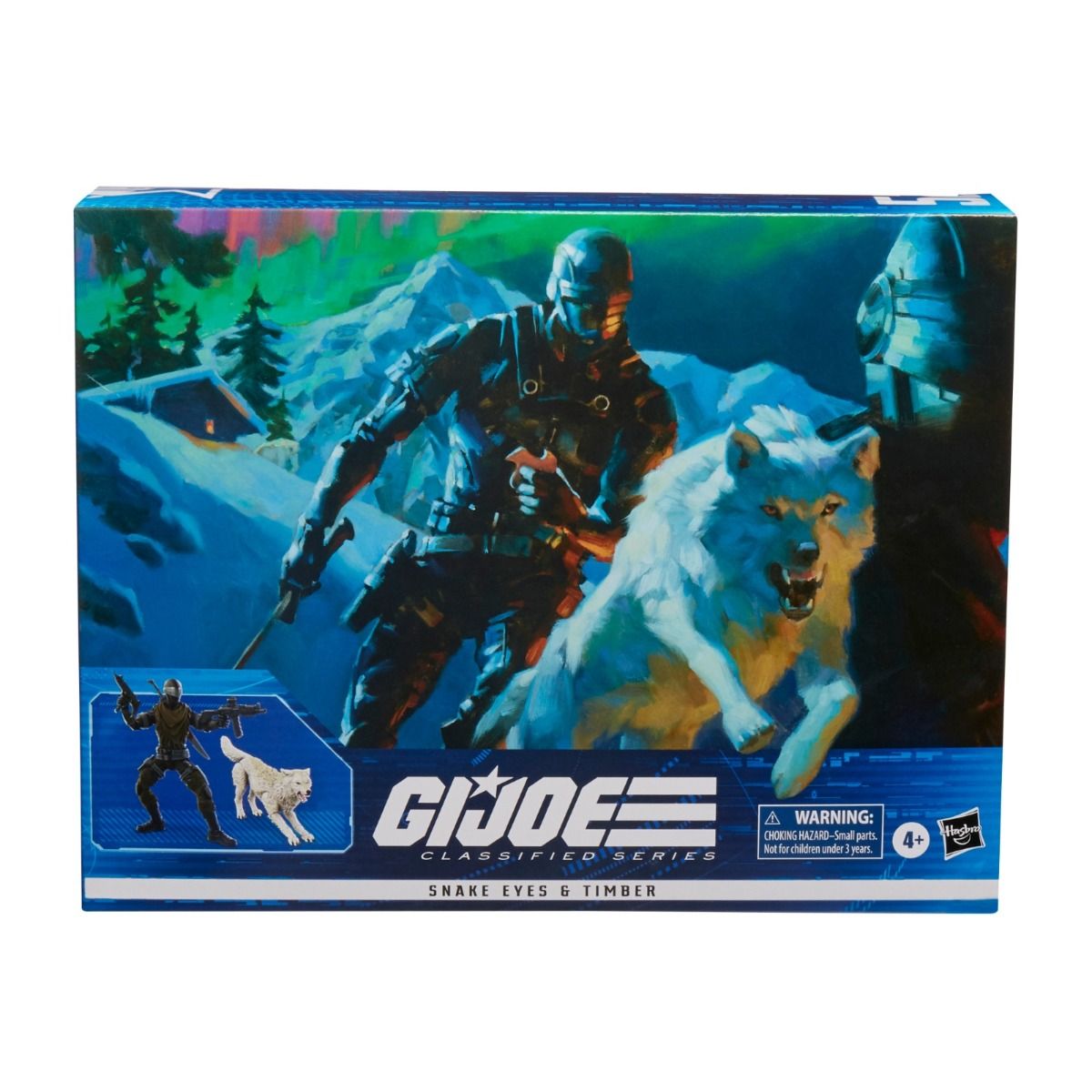 G.I. Joe Classified Series Snake Eyes ＆Timber 6-Inch Action Figure画像