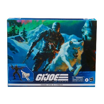 G.I. Joe Classified Series Snake Eyes ＆Timber (52) 6-Inch Action Figure画像