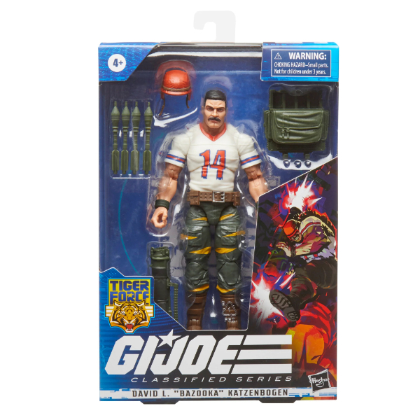 G.I. Joe Classified Series David L. "Bazooka" Katzenbogen 6-Inch Action Figure画像
