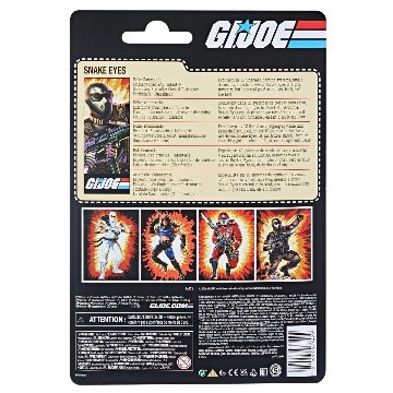 G.I. Joe Classified Series Retro Cardback Snake Eyes 6-Inch Action Figure画像