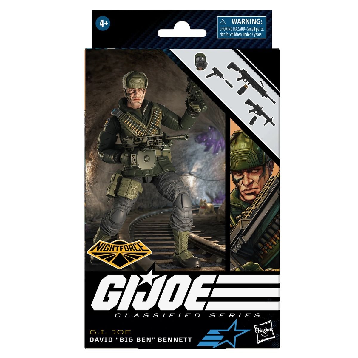 G.I. Joe Classified Series Nightforce David "Big Ben" Bennett 6-Inch Action Figure画像