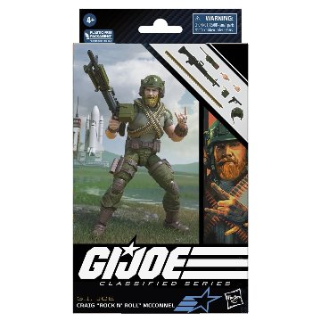 G.I. Joe Classified Series "Rock n' Roll" Mcconnel (71) 6-Inch Action Figure画像
