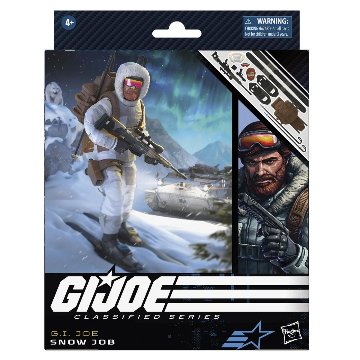 G.I. Joe Classified Series Snow Job (67) 6-Inch Action Figure画像