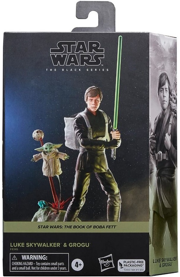 Star Wars TBS BoBF Luke Skywalker & Grogu 6-Inch Action Figure 2-Pack画像