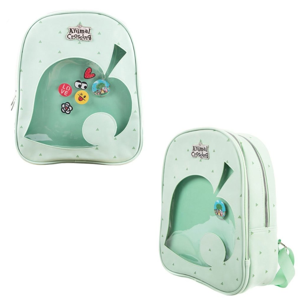 どうぶつの森 Animal Crossing はっぱ型 ミニリュックサック バックパックの画像