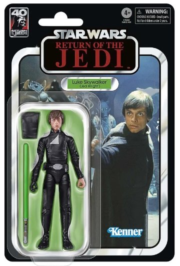 Star Wars TBS RotJ 40th anniv Luke Skywalker (Jedi Knight) 6-Inch Action Figure F68535L25画像