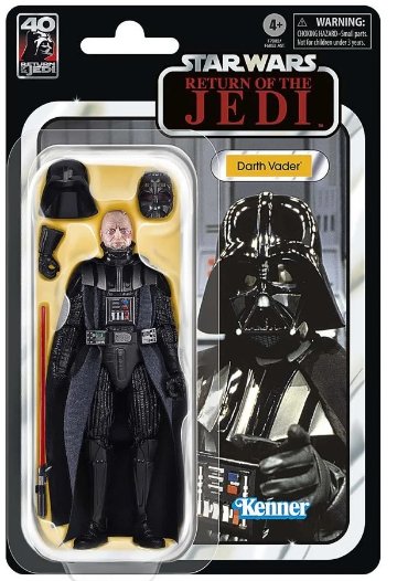 Star Wars TBS RotJ 40th anniv Darth Vader 6-Inch Action Figure F68535L25画像