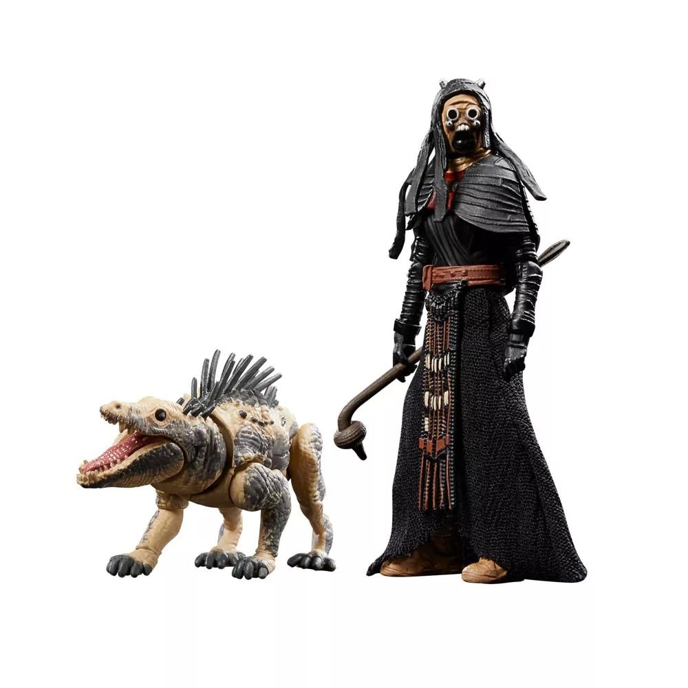 Star Wars TVC DX BoBF Tusken Warrior & Massiff 3 3/4-Inch Action Figure 2-Pack の画像