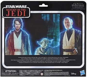 Star Wars TBS RotJ 40th anniv Force Spirits 6-Inch Action Figure 3-Pack画像