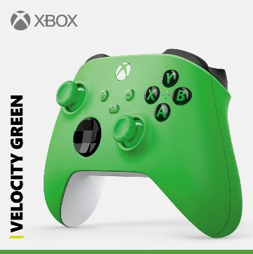 Xbox ワイヤレス コントローラー　ベロシティグリーン画像