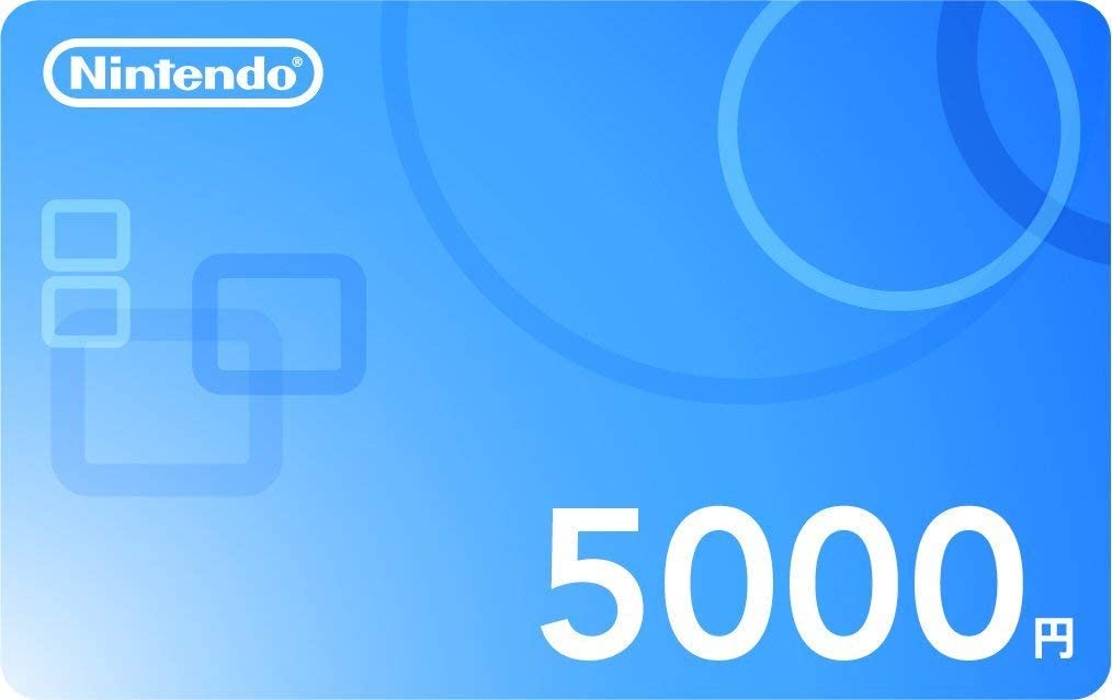 Nintendo eShop card 5000JPY 日本版 JP ニンテンドープリペイドカード 5000円の画像