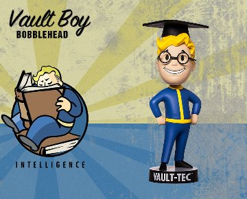 Fallout 4 Vault Boy 111 5-Inch BH2 INTELLIGENCE画像