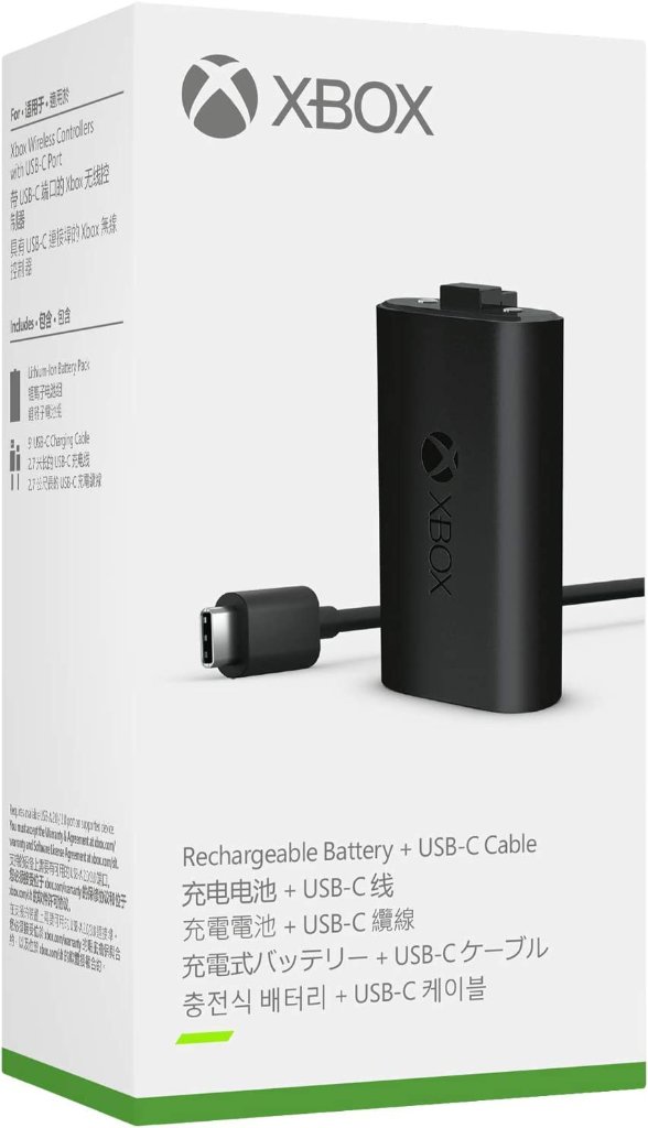 Xbox 充電式バッテリー + USB-C ケーブルの画像
