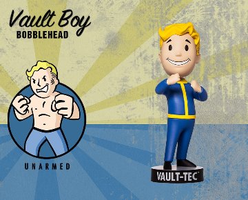 Fallout 4 Vault Boy 111 5-Inch BH2 UNARMED画像