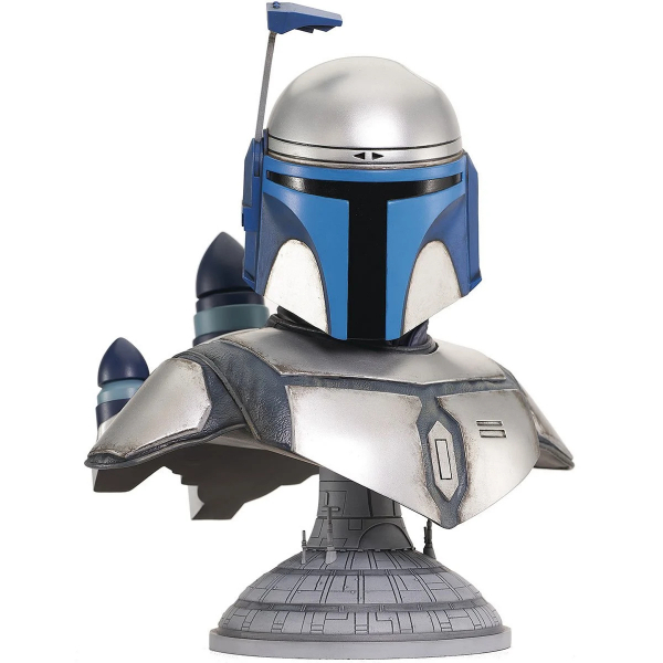 Star Wars: Attack of the Clones Jango Fett Legends in 3D 1:2 Scale Bust画像